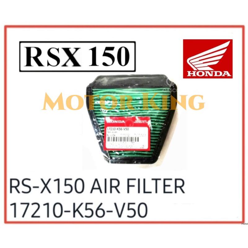 กรองอากาศ Honda RSX150 100% Honda Penapis Angin Udara Honda RSX-150 RSX 150