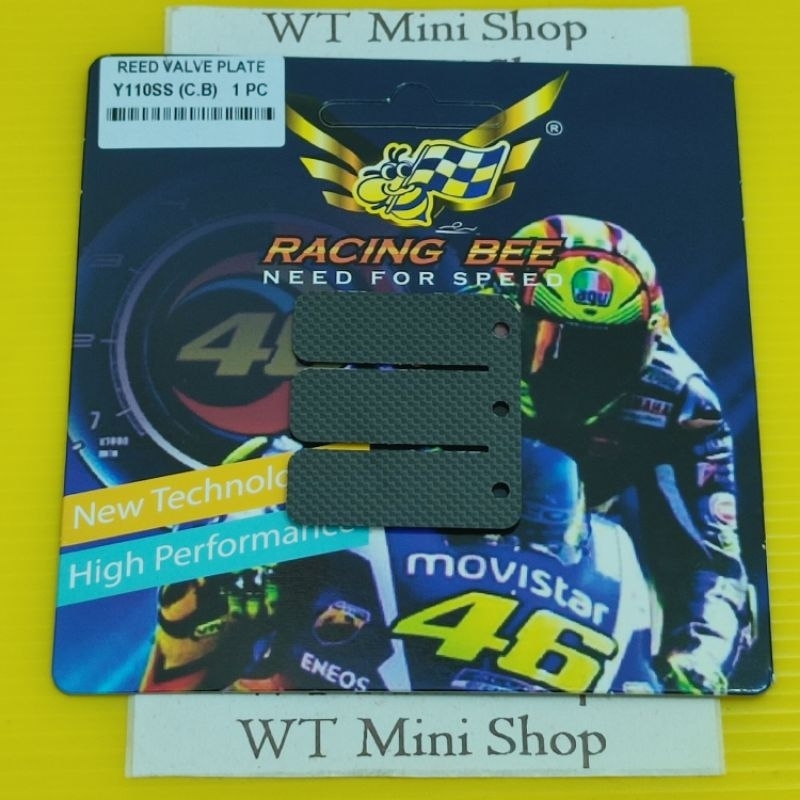 YAMAHA Y110 SS1 SS2 RACING BEE REED VALVE PLATE WT Mini Shop