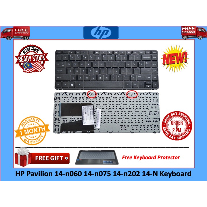 HP Pavilion 14-N014TU 14-N015TU 14-N018US 14-N019NR 14-N028CA 14-N033TX 14-N037TX Series แป้นพิมพ์แล
