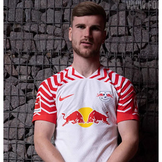 เสื้อกีฬาแขนสั้น ลายทีมชาติฟุตบอล Leipzig 23 24 RB ชุดเหย้า