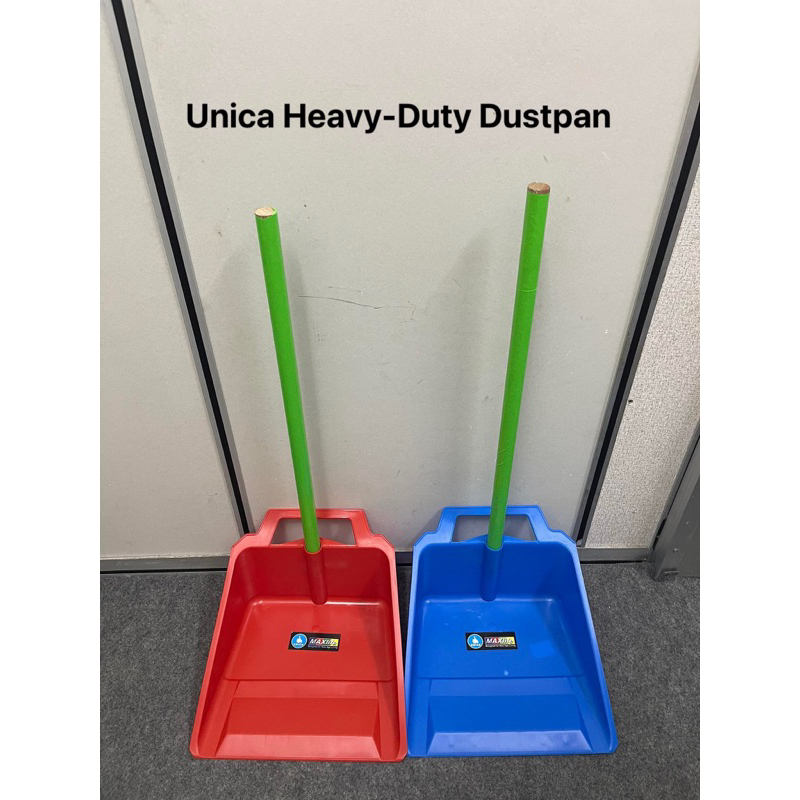 Unica Maxlife 1095 ที่ตักขยะพลาสติกสําหรับงานหนักพร้อมที่จับไม้พลาสติกพลาสติกพลาสติก