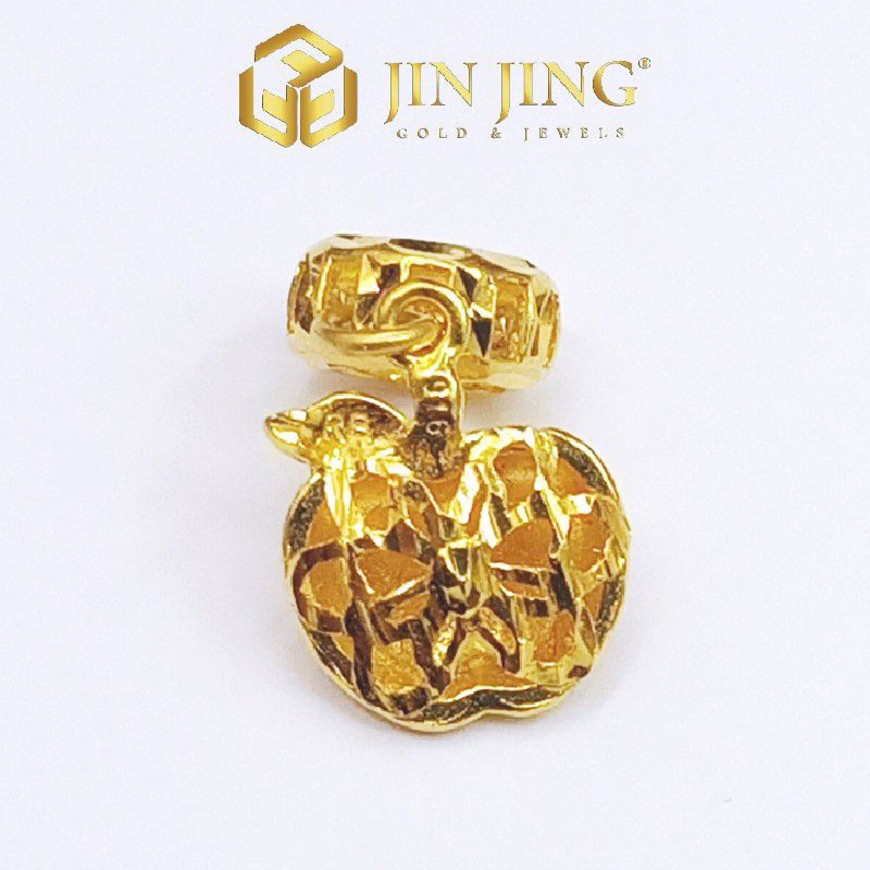 Pdr CHARM APPLE Gold 916 SMART JIN JING