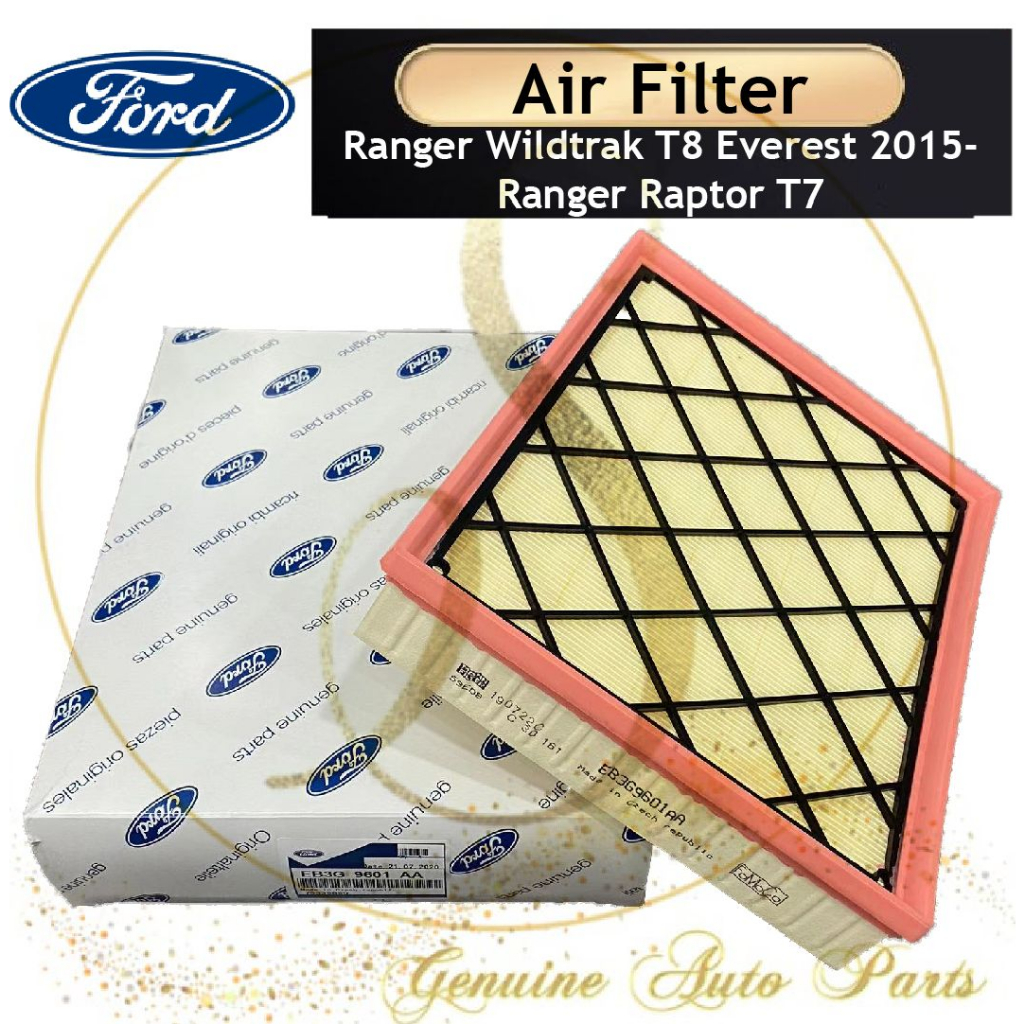 FORD AIR FILTER RANGER WILDTRAK T8 2.2 3.2 RAPTOR T7 2.0 2018- EVEREST 2015- EB3G-961-AA EB3G 9601 A