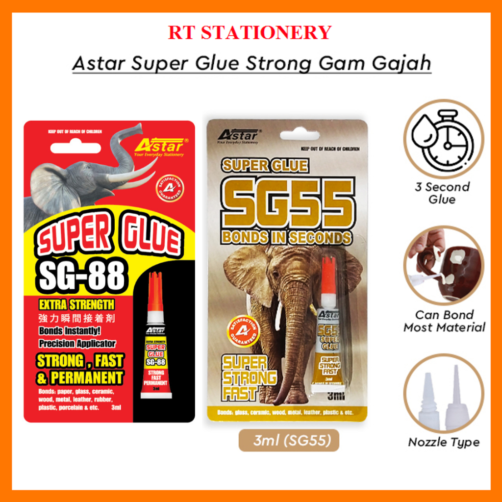 Astar Super Glue SG 88 / SG 55 (3g)