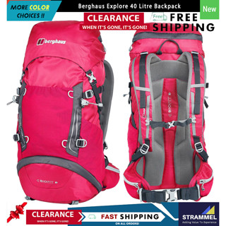 Berghaus Explore กระเป๋าเป้สะพายหลัง 40 ลิตร สําหรับเดินป่า ปีนเขา