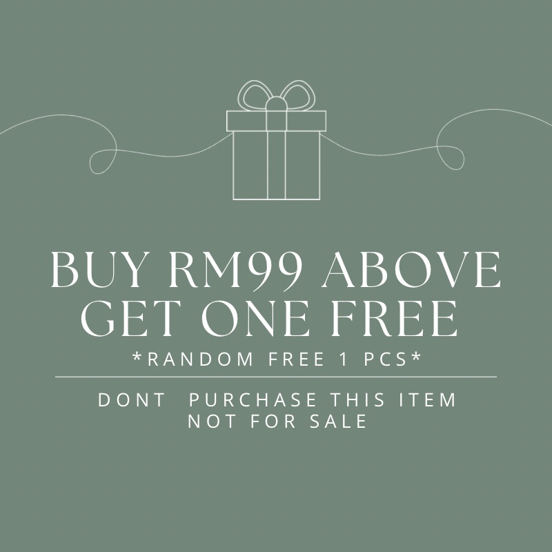 สินค้าฟรี BUY 99 ABOVE GET ONE RANDOM FREE
