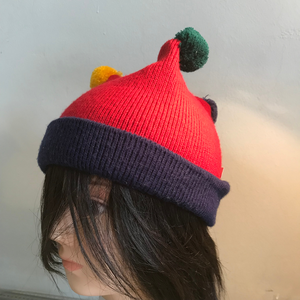 CRFT1746 Kid Clown Jocker หมวก Topi Budak เครื่องแต่งกาย