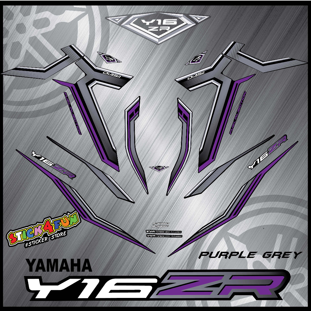STRIPE MOTOR YAMAHA Y16/Y16ZR (1) 2023 CUSTOM STRIPE