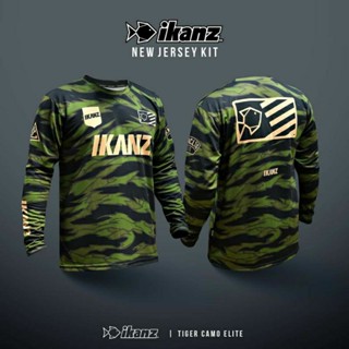 ใหม่ IKANZ JERSEY KIT - TIGER ลายพราง ELITE