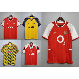 Arsenal Home &amp; Away ชุดอาเซนอล สไตล์วินเทจ ย้อนยุค * สินค้าในพื้นที่ *