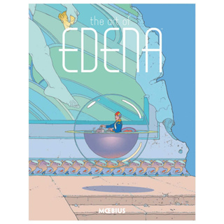 Moebius LIBRARY ART OF EDENA HARDCOVER ARTBOOK เนื้อหาส่วนประกอบที่แท้จริง