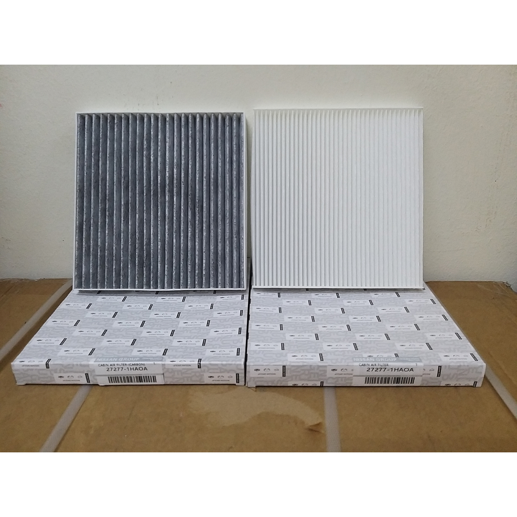 Air Cond Filter Nissan Almera 1.5 N17 Cabin Filter Blower Filter Carbon 27277-1HD0B 27277-1HE0E 2727