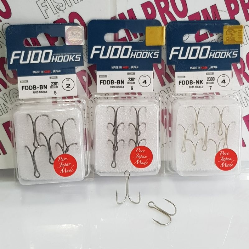 FUDO HOOK ตะขอตกปลาตะขอคู่