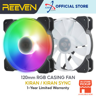 Reeven KIRAN/KIRAN SYNC 120 มม. RGB พัดลม