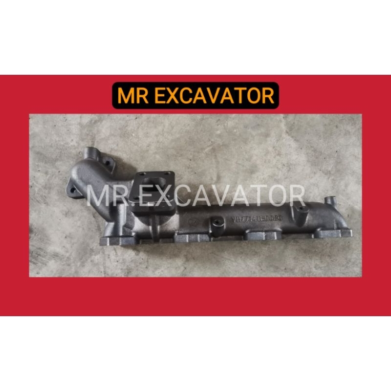 Kobelco SK SK200 SK200-8 SK210-8 SK250-8 J05 Hino เครื่องยนต์ Excavator Turbo Charger ท่อไอเสีย Mani