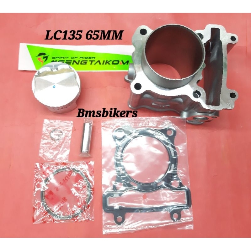 LC135 65MM,63MM RACING CYLINDER KIT TAIKOM