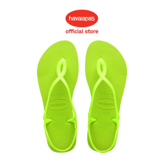 รองเท้าแตะ Havaianas Luna สีเขียวมะนาว สําหรับผู้หญิง