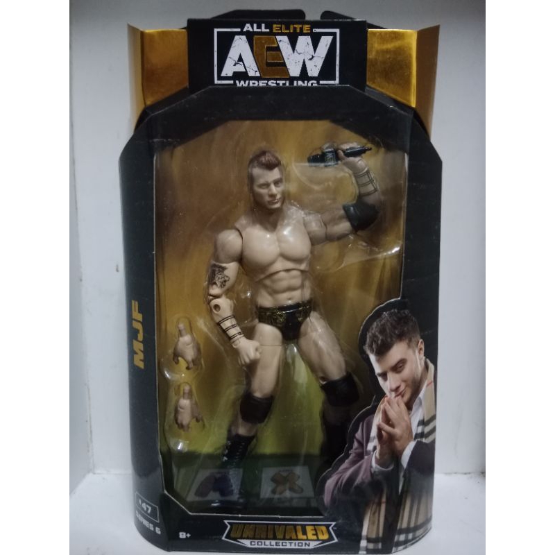 Jazwares AEW ไม่มีใครเทียบได้ Series 6 ฟิกเกอร์มวยปล้ํา MJF