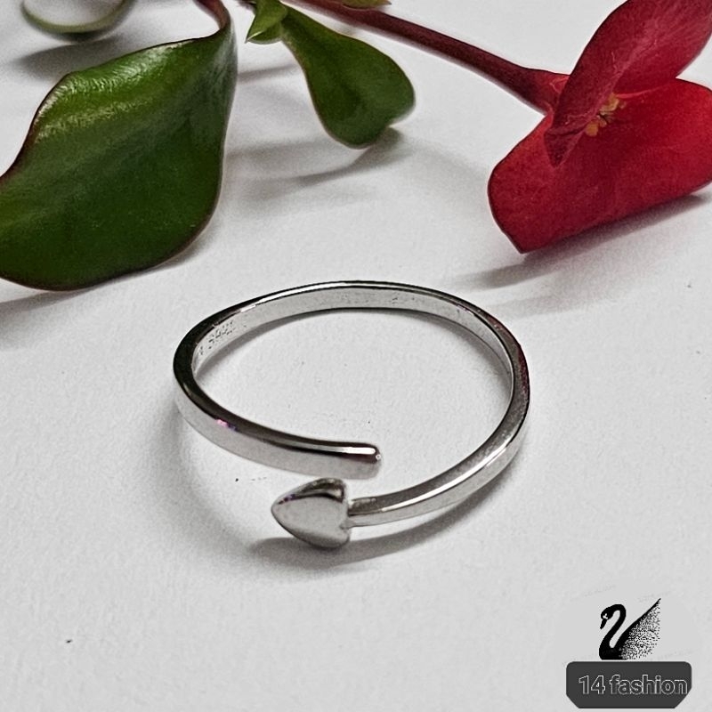 S925 SLIVER SIMPLE สไตล์เกาหลีแหวน/ S925 CINCIN PERAK แหวนเกาหลี/S925 แหวนเกาหลี แหวนเกาหลี