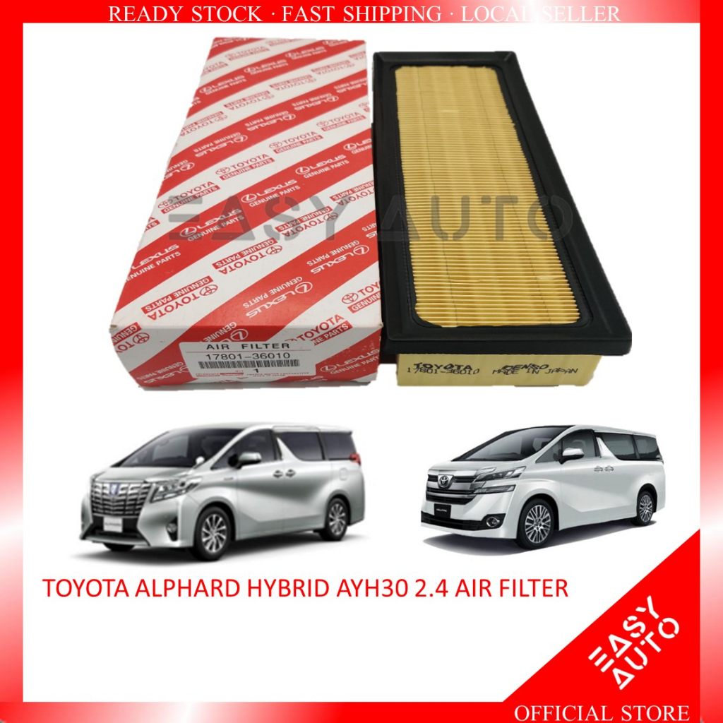 [AIR FILTER] TOYOTA ALPHARD HYBIRD AYH30 2.4 L-17801-36010