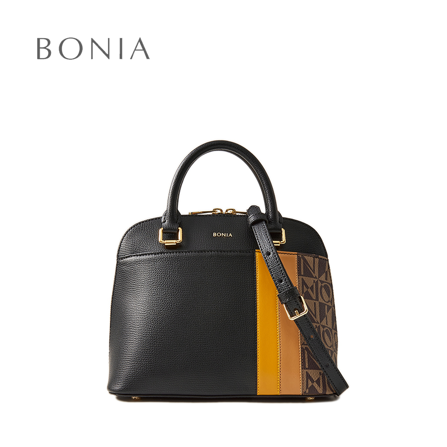 Bonia Terina กระเป๋าสะพายข้าง สีดํา