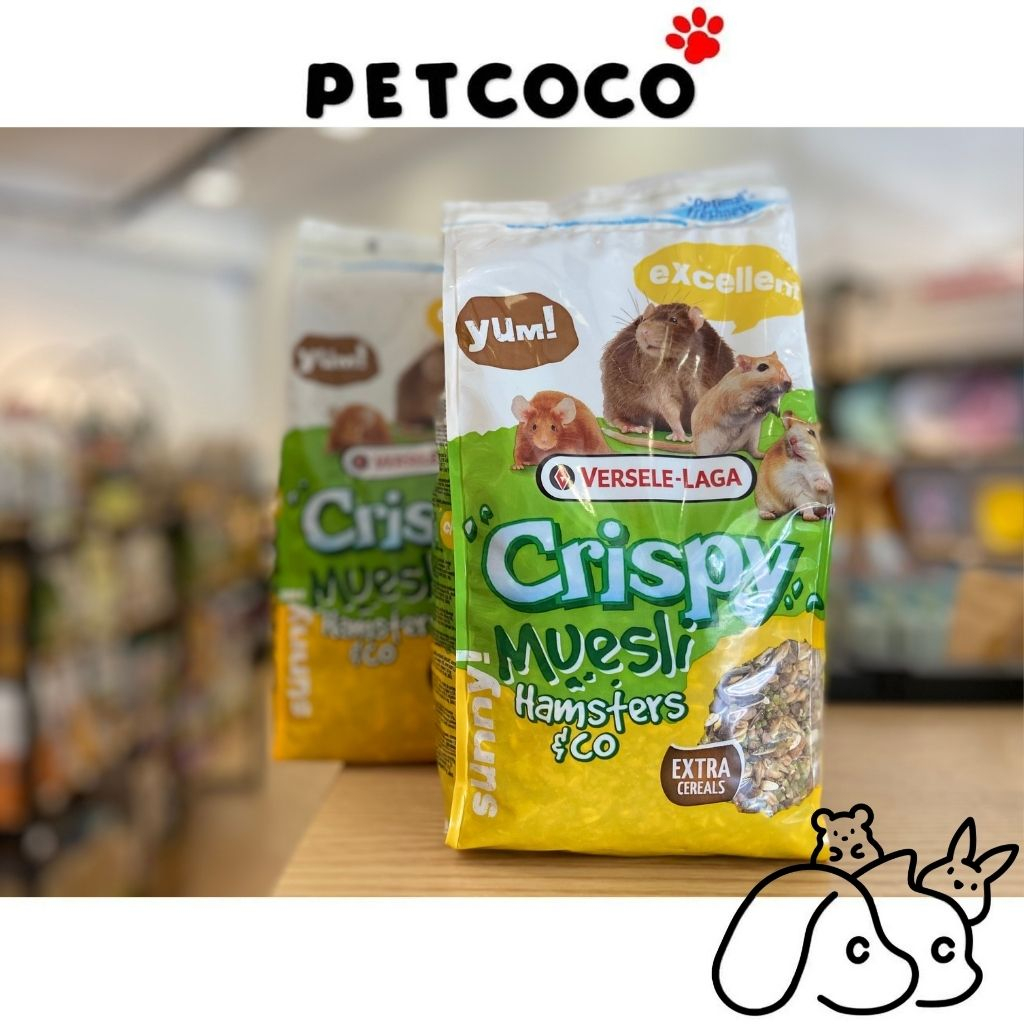 PetCoco 🐾 Versele Laga Crispy Muesli Hamsters & Co 1KG