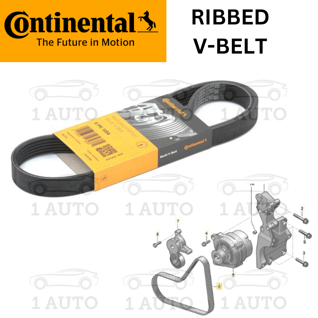 CONTINENTAL GERMANY RIBBED V-BELT VW GOLF mk5 mk6 2.0 GTI PASSAT B6 2.0 AUDI TTS 8J3 2.0 TFSI