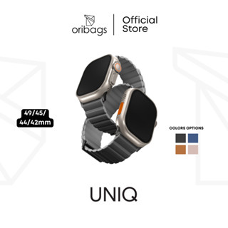 Uniq Revix สายนาฬิกาข้อมือแม่เหล็ก พรีเมียม พลิกกลับได้ สําหรับ Apple Watch Strap (49/45/44/42 มม.)