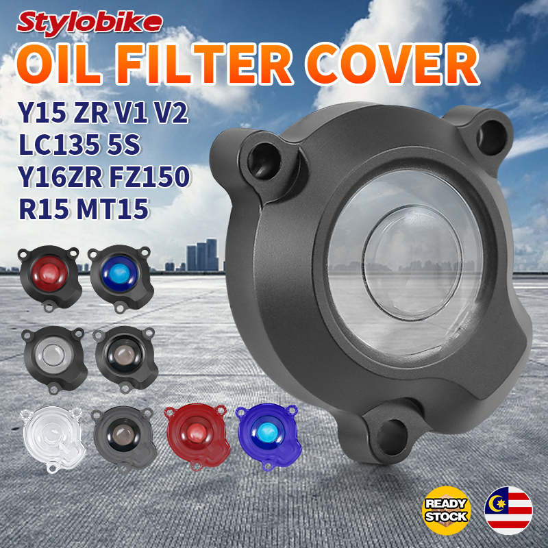 Yamaha Y15ZR V1 V2 LC 135 5S Y16ZR Y16 FZ150 R15 MT15 EXCITER FZ150 ฝาครอบกรองน้ํามันโปร่งใส VIETAM