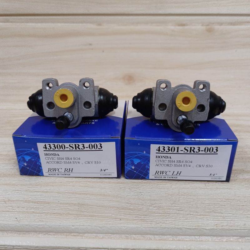 HONDA CIVIC SH4, SR4, SR3, S5A, ACCORD SM4, SV4 , CRV S10 REAR BRAKE PUMP CYLINDER SET (1PAIR-2PCS)