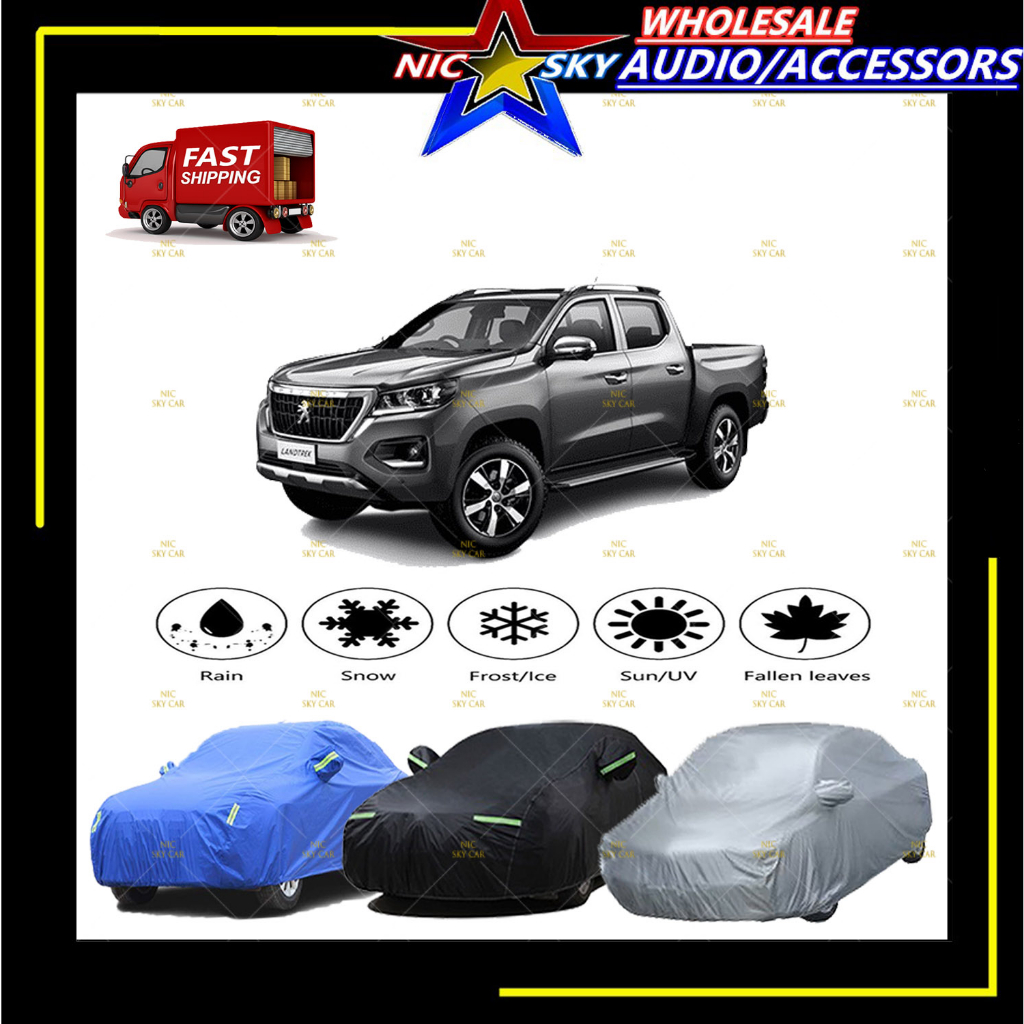 YamaCover ป้องกันกลางแจ้งกันน้ํา RainProtect UV Selimut Kereta Landtrek 2023 ผ้าคลุมรถ Landtrek YC3T