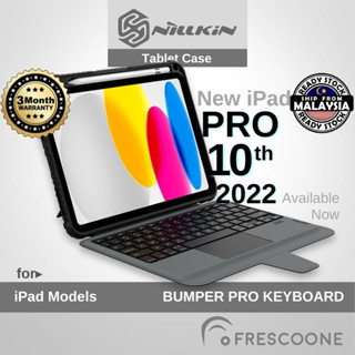 Nillkin BUMPER เคสคีย์บอร์ด เลื่อนกล้อง สําหรับ iPad 10 10.9 Pro 11 12.9 2022 Air 5 4 iPad 9 8 7 10.2