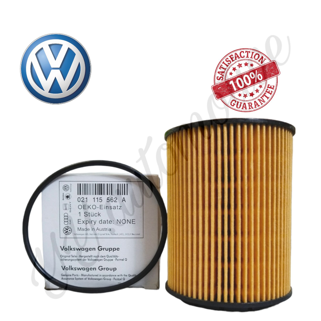021115562กรองน้ํามัน VOLKSWAGEN GOLF JETTA PASSAT VR6 AUDI A8 Q7 CAYNE