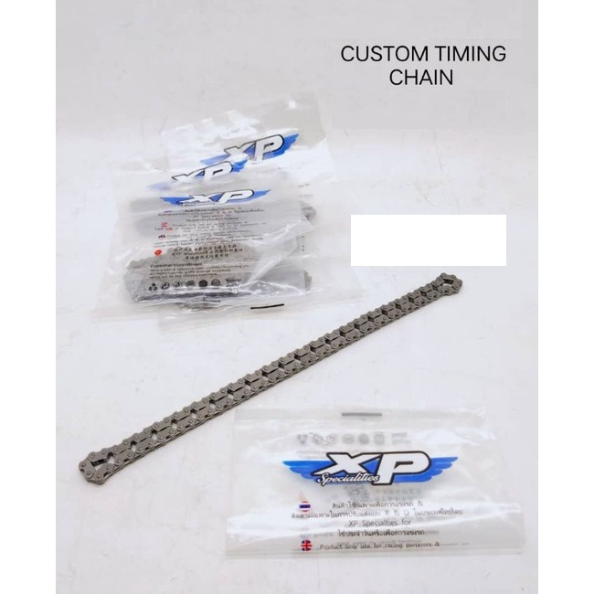 Y15/lc135 XP โซ่ไทม์มิ่ง RANTAI TIMING XP LC 135LC FZ Y15 Y15ZR FZ150 NVX AEROX NVX155 - ขนาด PELBAGAI