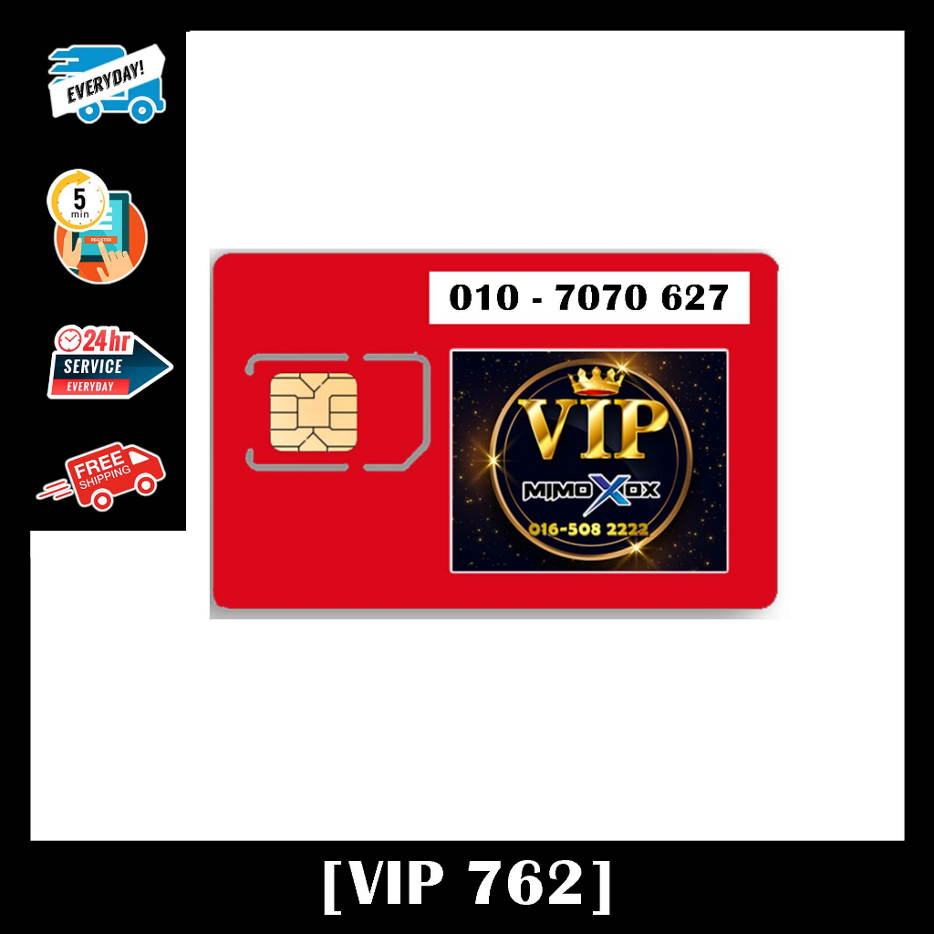 [P1]♕VVVIP 762 NUMBER♕Pantas Hotlink Prepaid อินเทอร์เน็ตความเร็วสูงไม่จํากัด