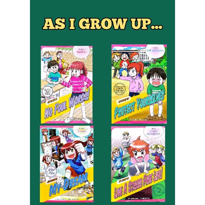 BUKU KOMIK - AS I GROW UP (2023) G.APPLE STUDIO