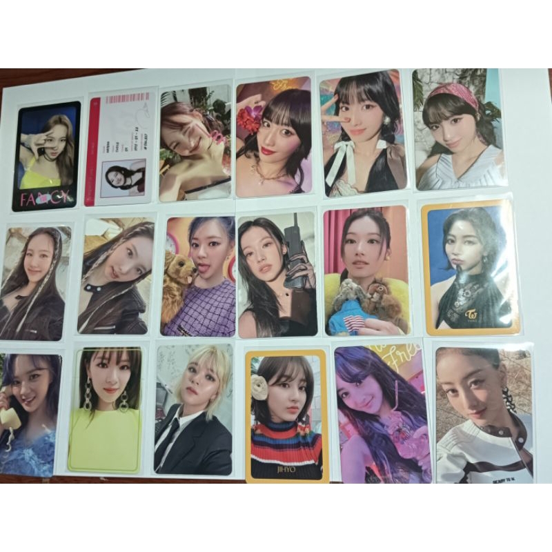 WTS TWICE โฟโต้การ์ดอย่างเป็นทางการ