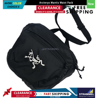 Arcteryx Mantis กระเป๋าคาดเอว 2 ลิตร กระเป๋าสะพายไหล่ คาดอก สะโพก