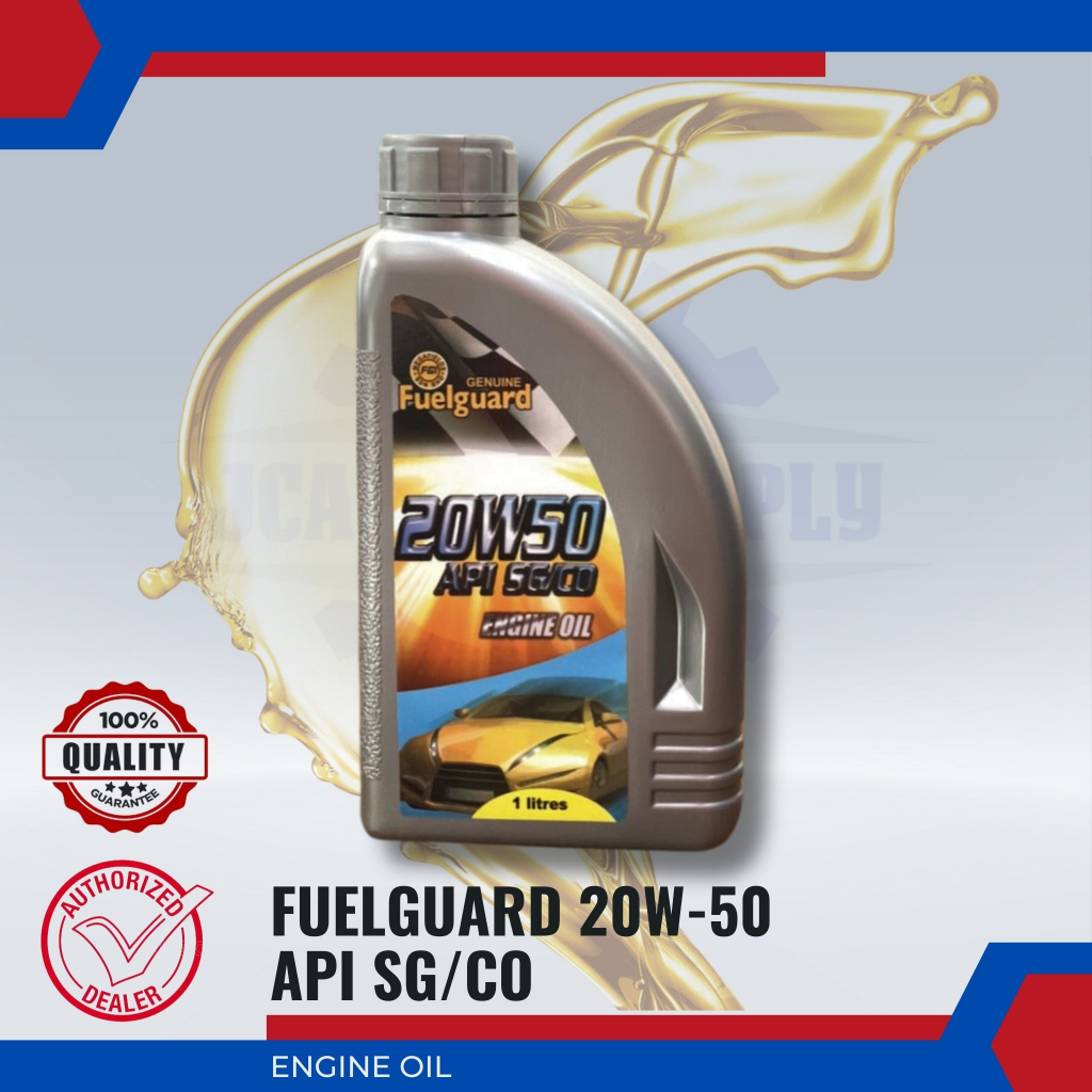 FUEL GUARD ENGINE OIL 20W50 – API SG/CD (1L)