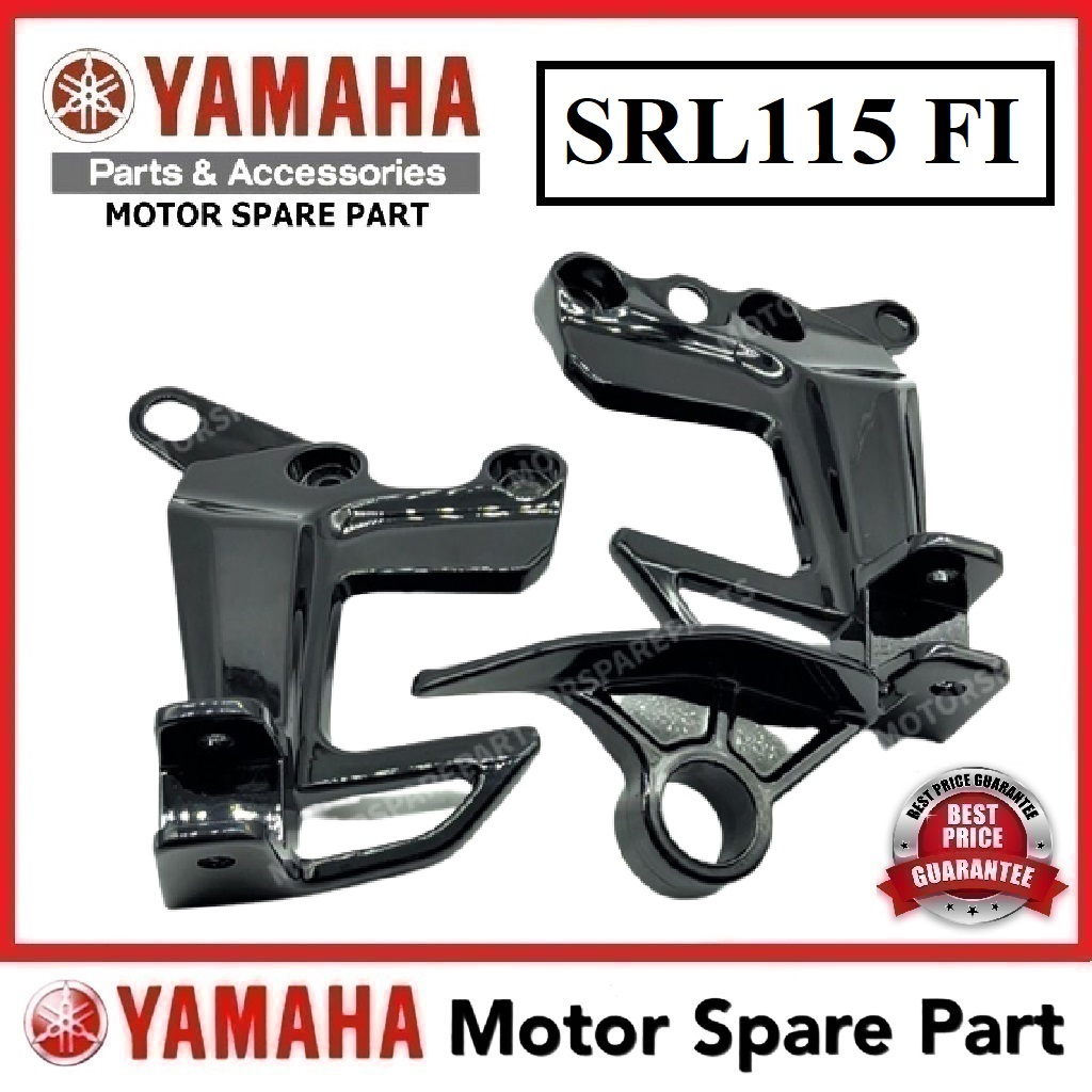 YAMAHA SRL115 FI FOOTREST BRACKET 0 FOOT REST TAPAK TEMPAT PIJAK STAY LAGENDA115 FI LAGENDA115FI SRL