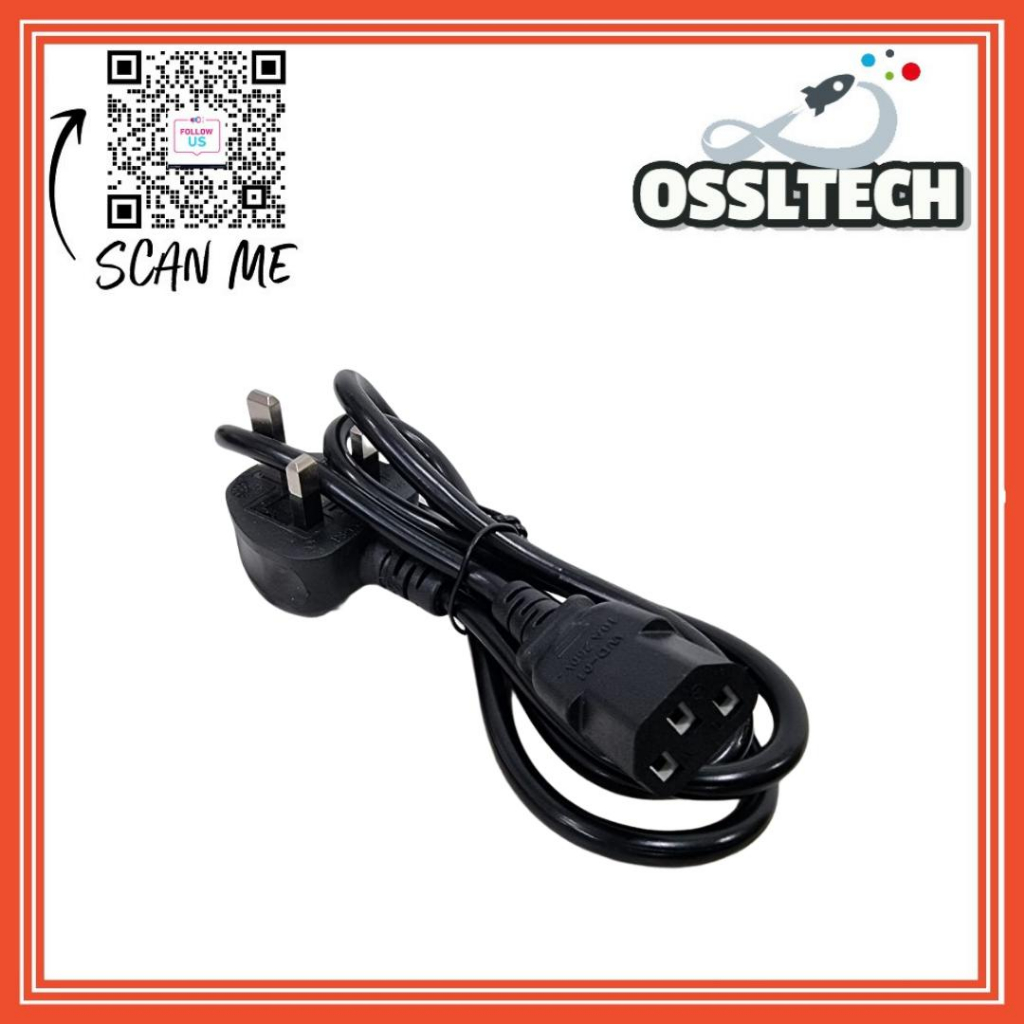 PC POWER CORD POWER SUPPLY อะแดปเตอร์สายไฟ