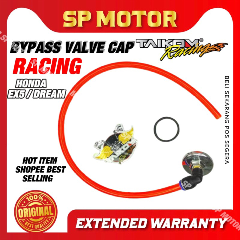 Taikom Racing Tapet Bypass Valve cap Ex5 Dream Wave Kris 100 1 2 Bypass By Pass Tappet