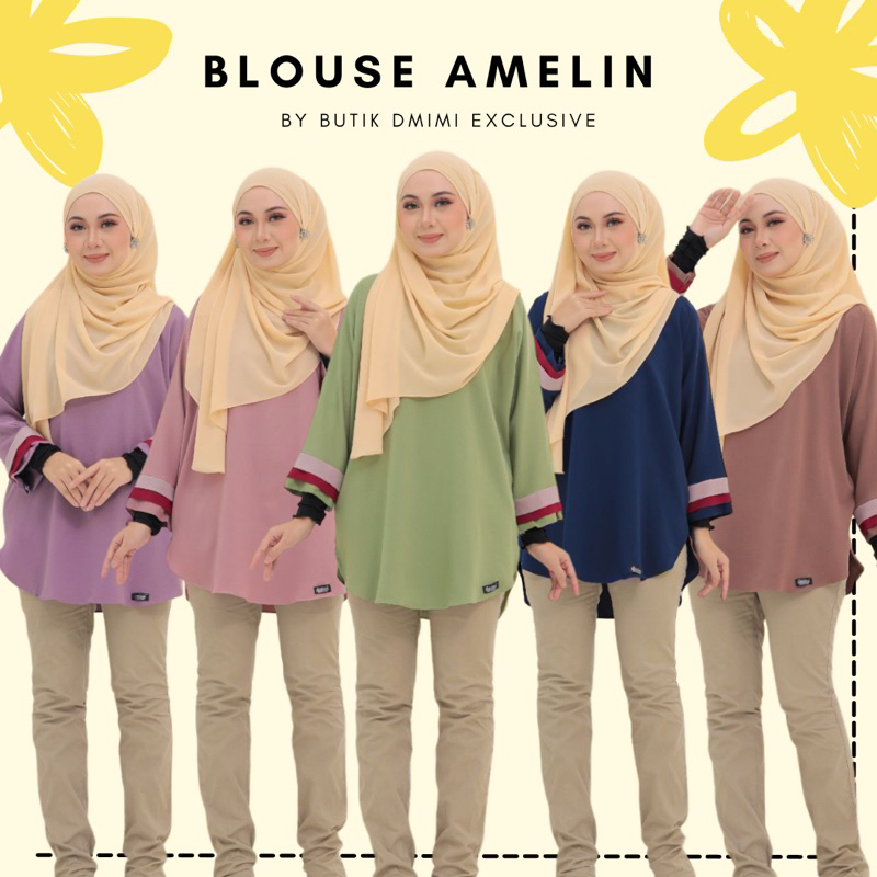 Blouse AMELIN BUTIK DMIMI พิเศษ