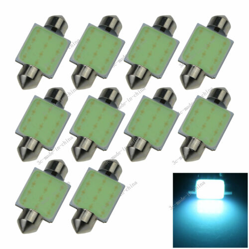 Festoon 36mm Ice Blue 30led Chip Cob C5W C10W Auto ภายในไฟอ่านหนังสือ Led 12V