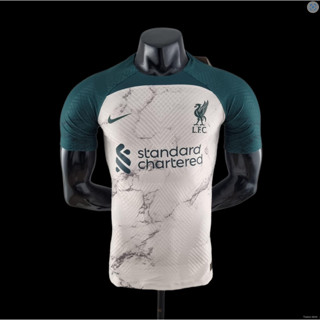 เสื้อกีฬาแขนสั้น ลายทีม Liverpool 22 23 ชุดเยือน สําหรับผู้ชาย