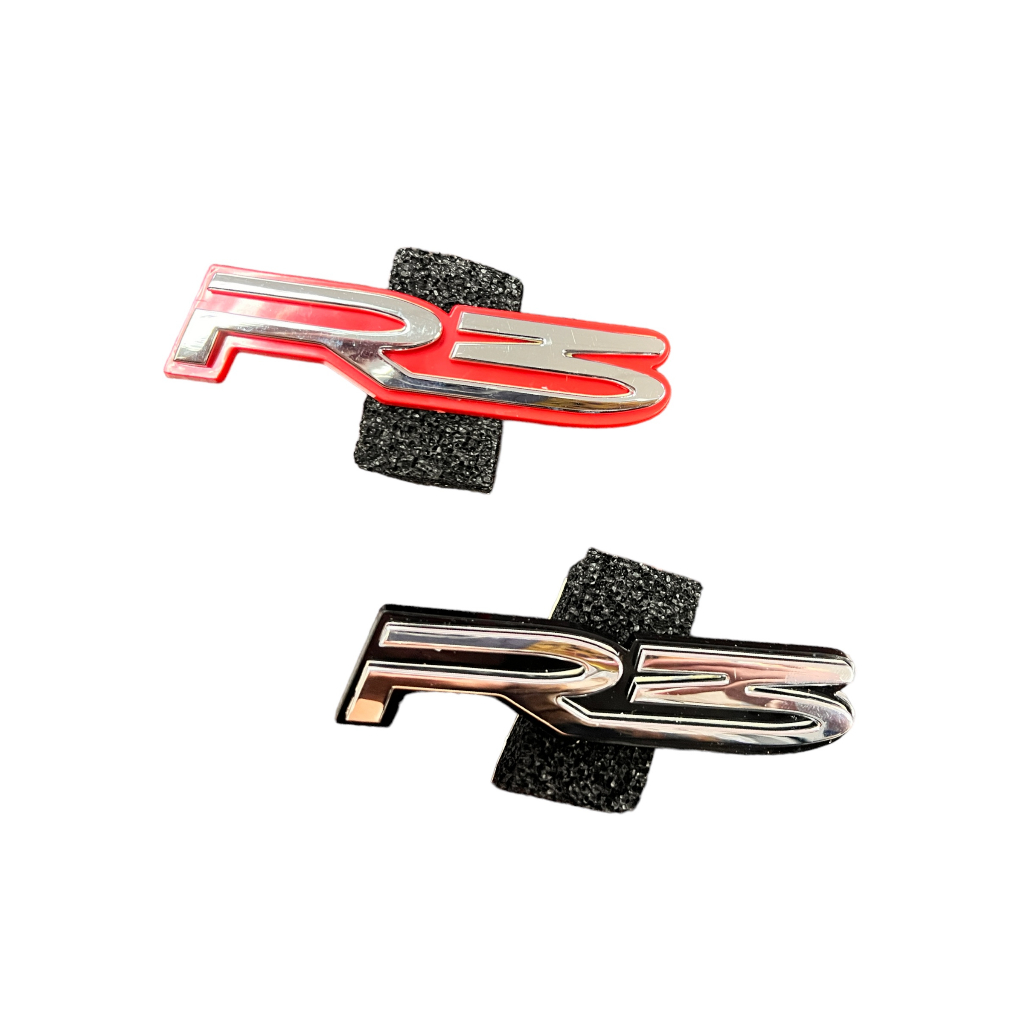 โลโก้ Nissan GTR 3M R3 สีแดง CHROME