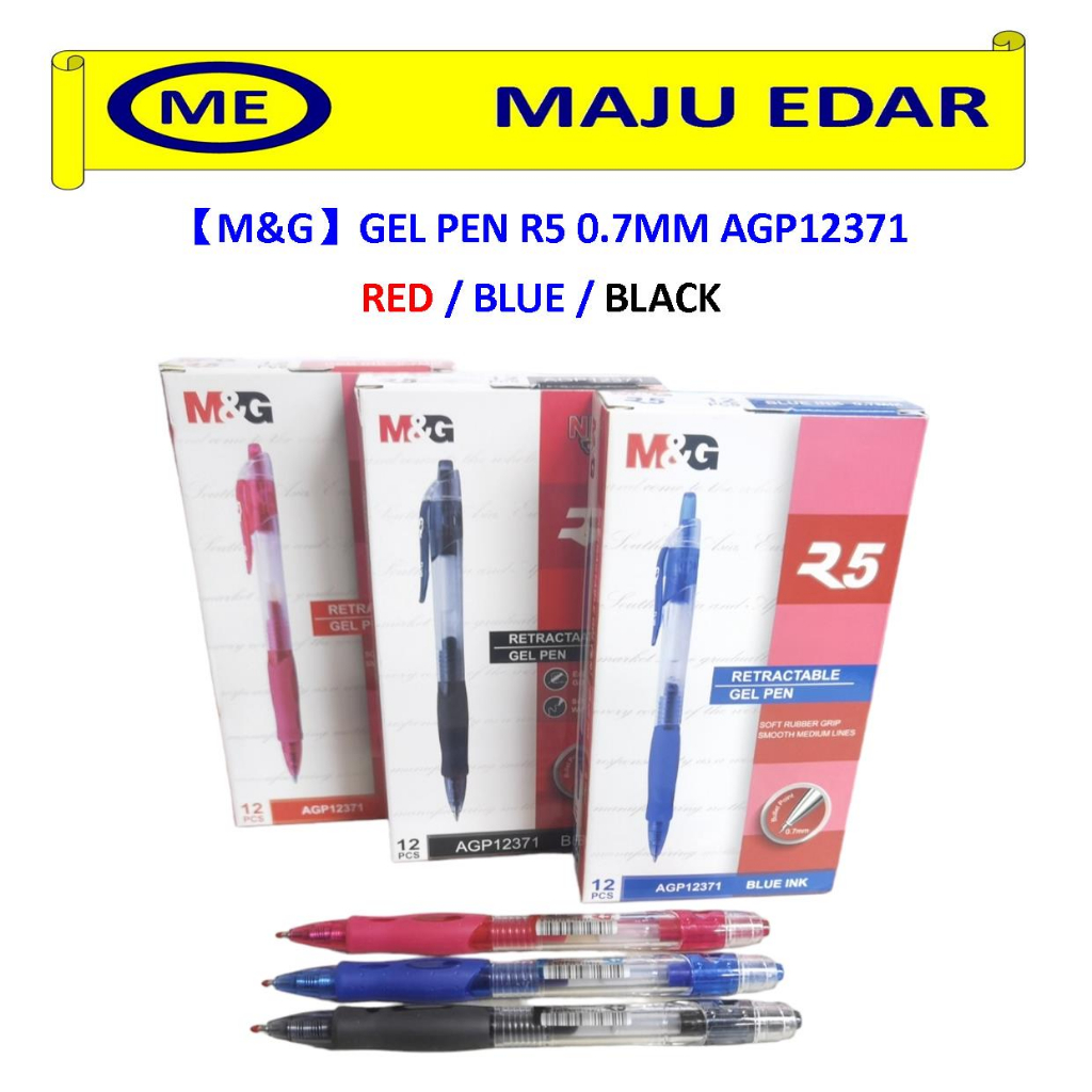M&G ปากกาเจล R5 0.7MM (1 ชิ้น) AGP12371