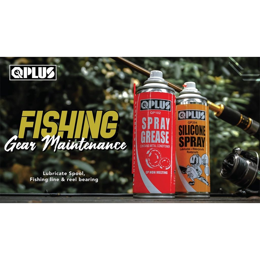 QPLUS QP204 SILICONE SPRAY (160GM)