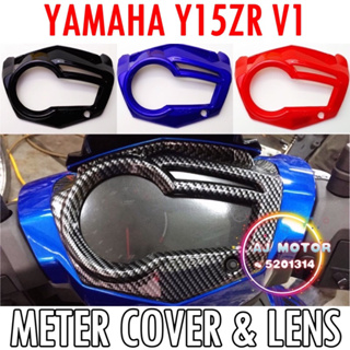 Yamaha Y15ZR Y15 V1 ฝาครอบมิเตอร์ / กรอบ / สติกเกอร์กรอบเคลือบคาร์บอน เลนส์เซิร์มมิน มือจับแก้ว ชุดตัวถัง
