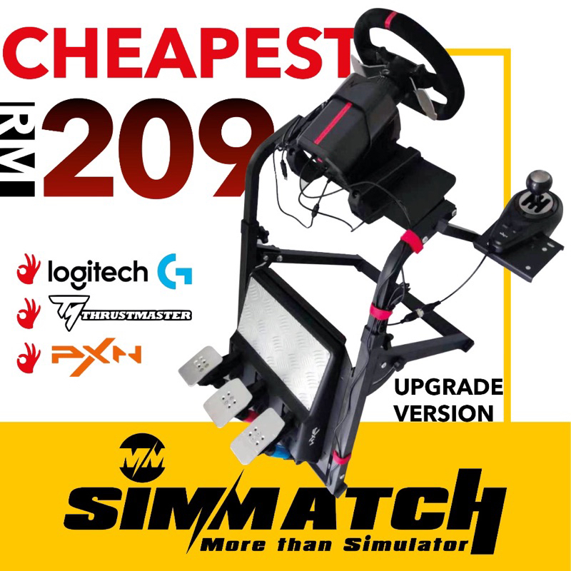 ขาตั้งพวงมาลัยจําลอง สําหรับ Logitech G25 G27 G29 T300 Simmatch